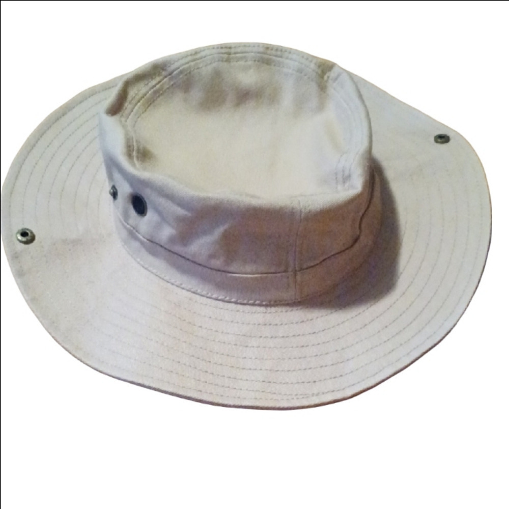 - SeaWorld Unisex Beige Wide Brim Hat